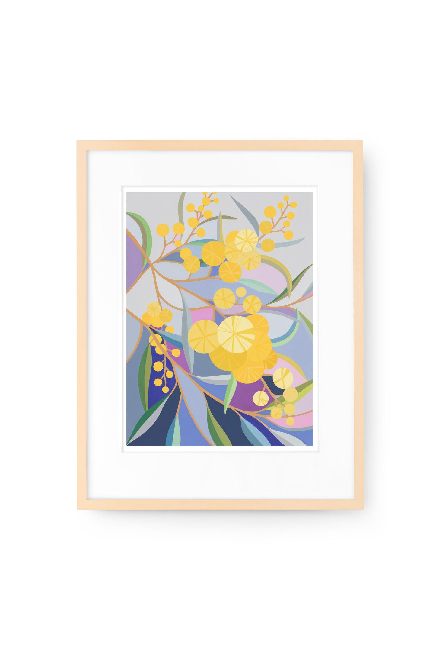 Claire Ishino Wattle on my Walk A5 Numbered Print