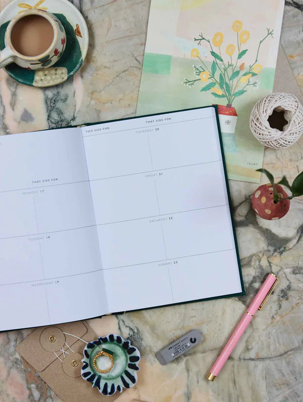 Write To Me 2026 Weekly Planner - Fern