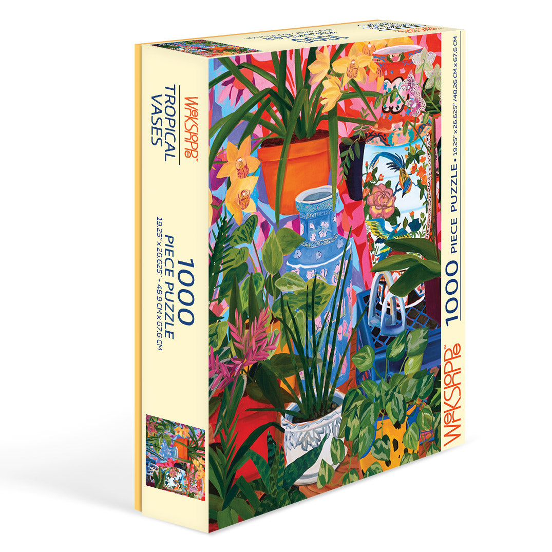 Tropical Vases - 1000 Piece Puzzle