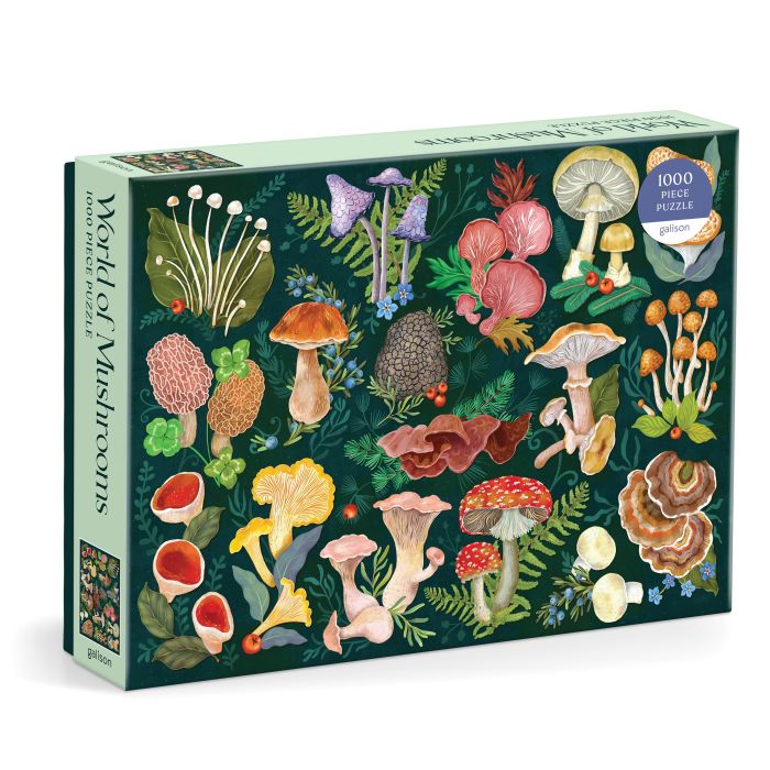 World of Mushrooms - 1000 piece puzzle
