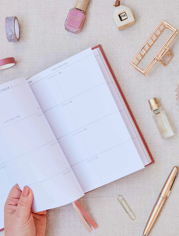 Write To Me 2025 Weekly Planner - Blush