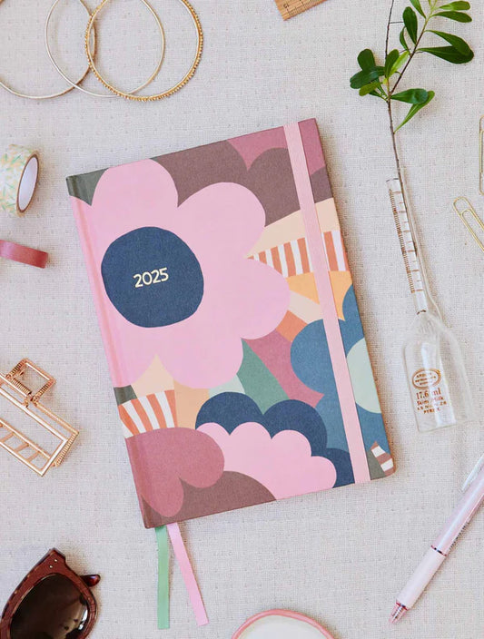 Write To Me 2025 Weekly Planner - Peony