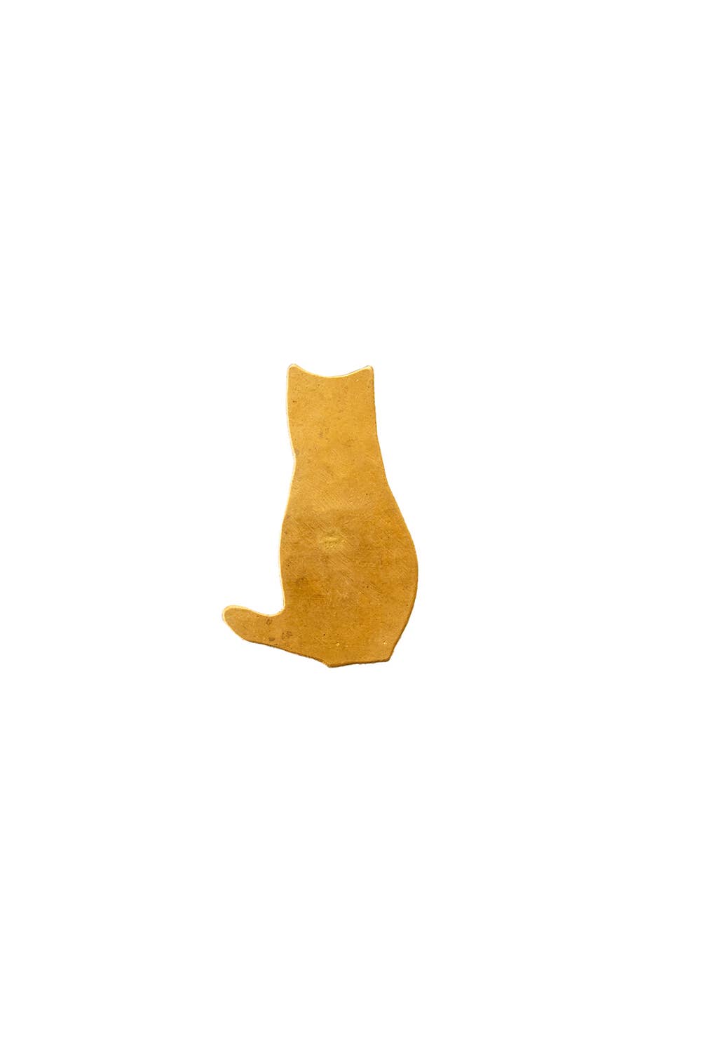 Cat Brass Brooch Goban: Goban