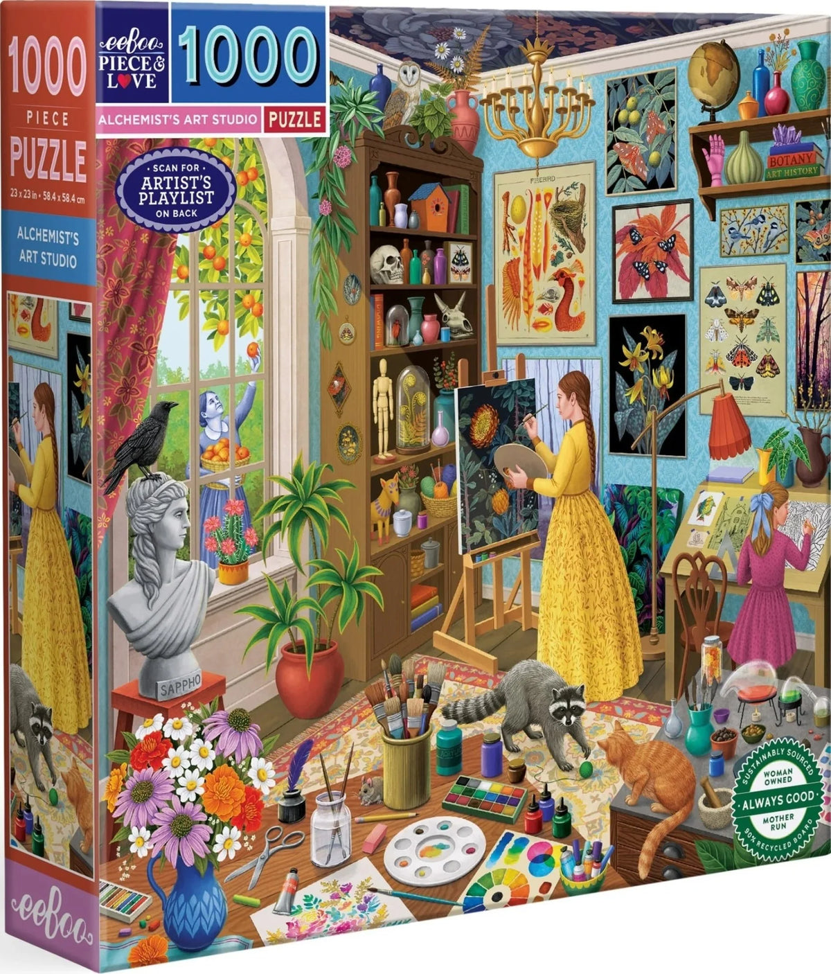 Alchemist's Art Studio - 1000 piece puzzle