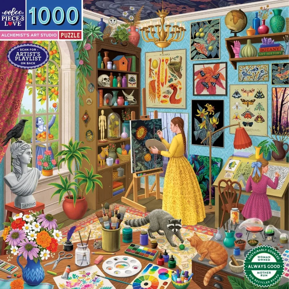 Alchemist's Art Studio - 1000 piece puzzle