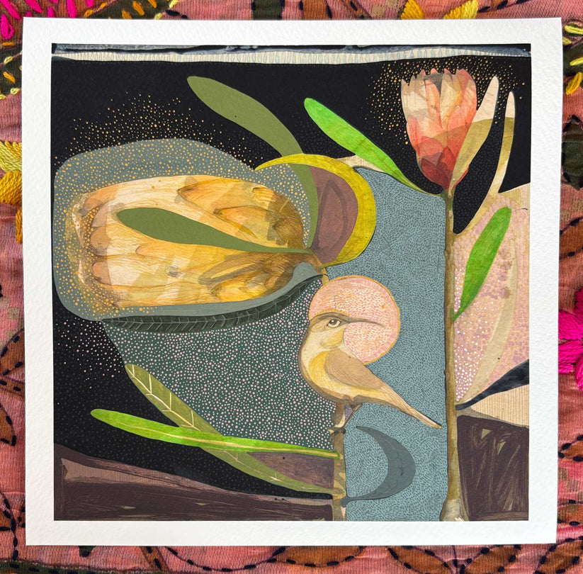 Dana Kinter "And You're Here in my Heart" Print