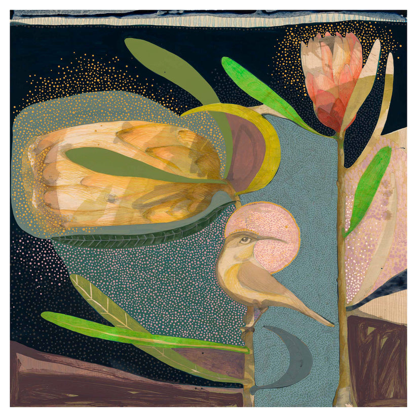 Dana Kinter "And You're Here in my Heart" Print