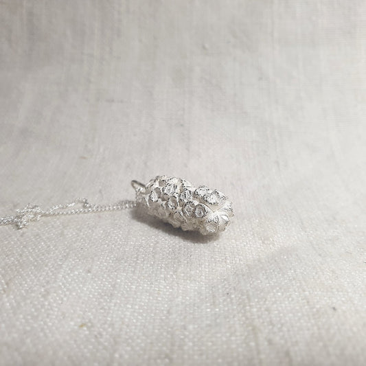 Anja Jagsch Silver Necklace - Tea tree Seed