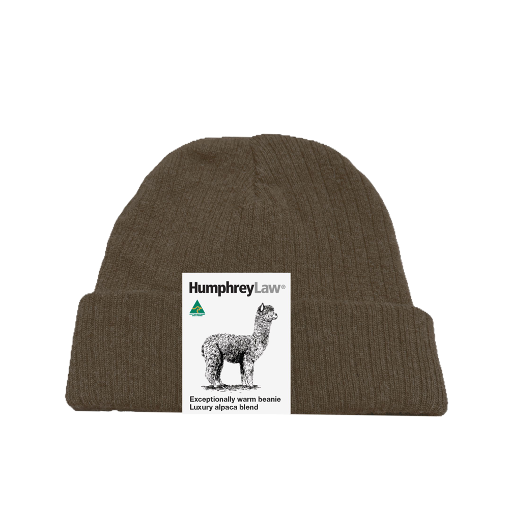 Humphrey Law Australian Alpaca Beanie