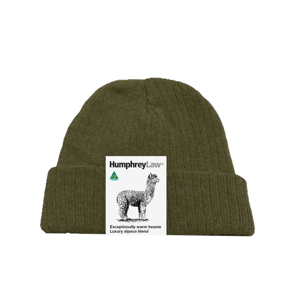 Humphrey Law Australian Alpaca Beanie