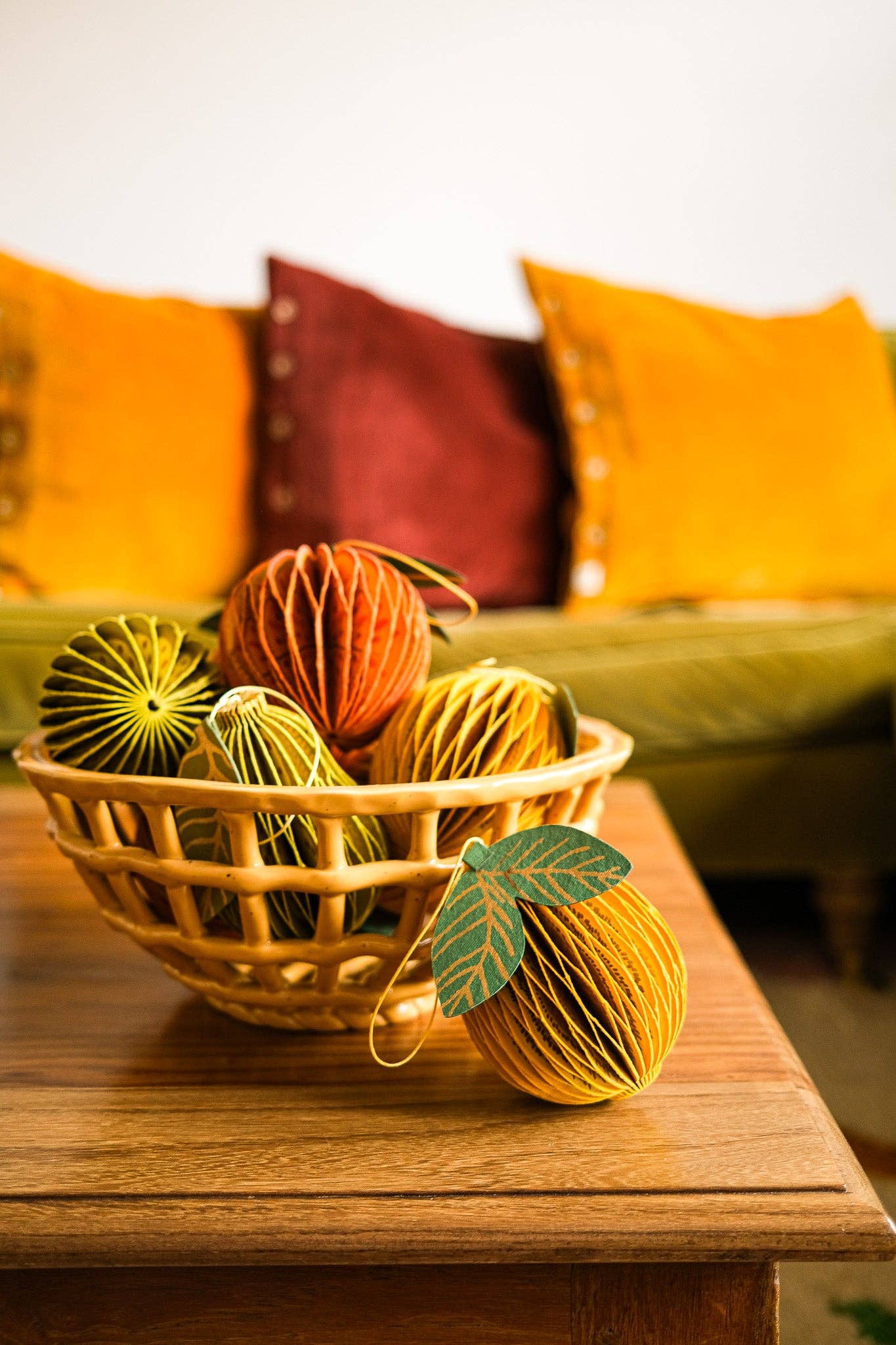 East End Press Lemon Ornament