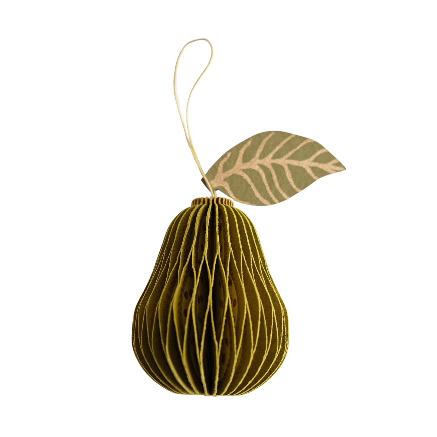 East End Press Pear Ornament