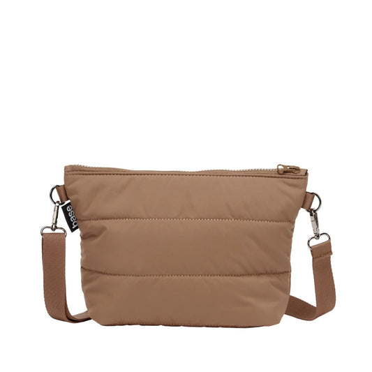 'Stash Base Crossbody' Bag - Hazelnut