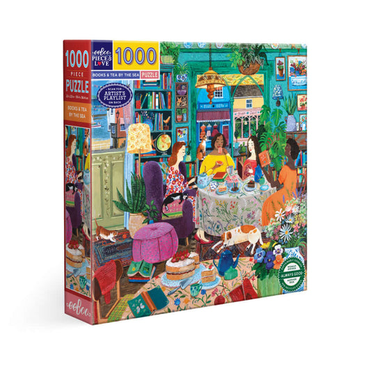 Books and Tea by the Sea - 1000 piece puzzle
