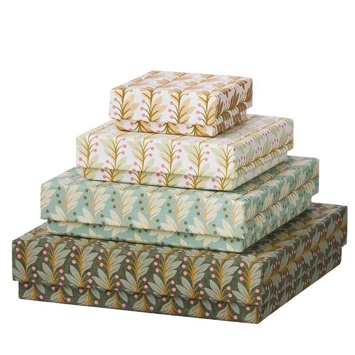 Handprinted Gift Boxes