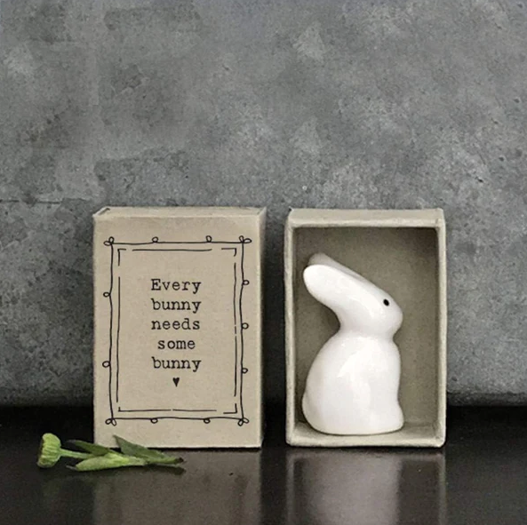 East of India Matchbox Memento - Little Bunny