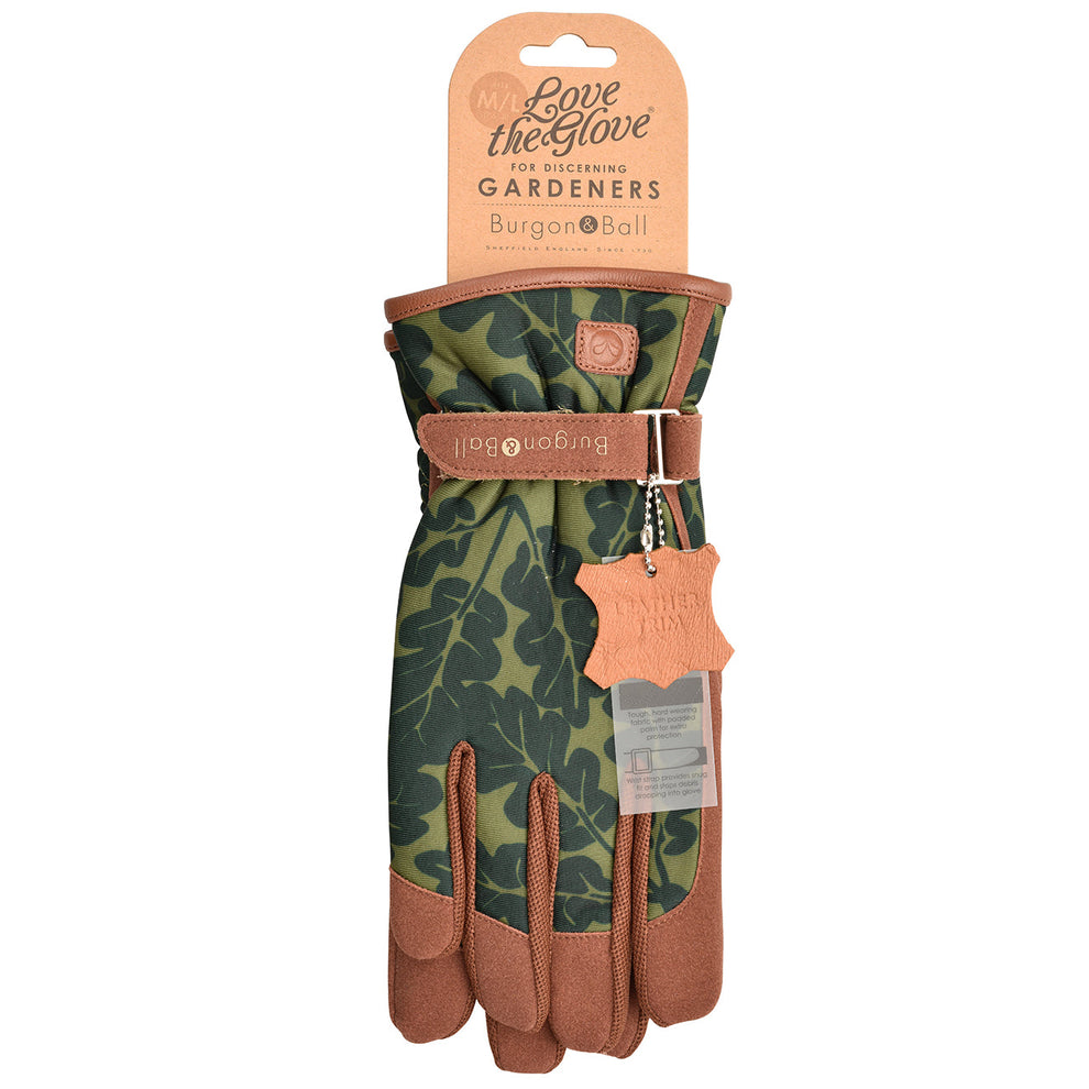 Love the Glove Women's Gardening Glove- Green Oak