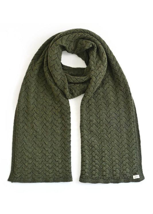 Uimi Camilla Lace Scarf - Moss