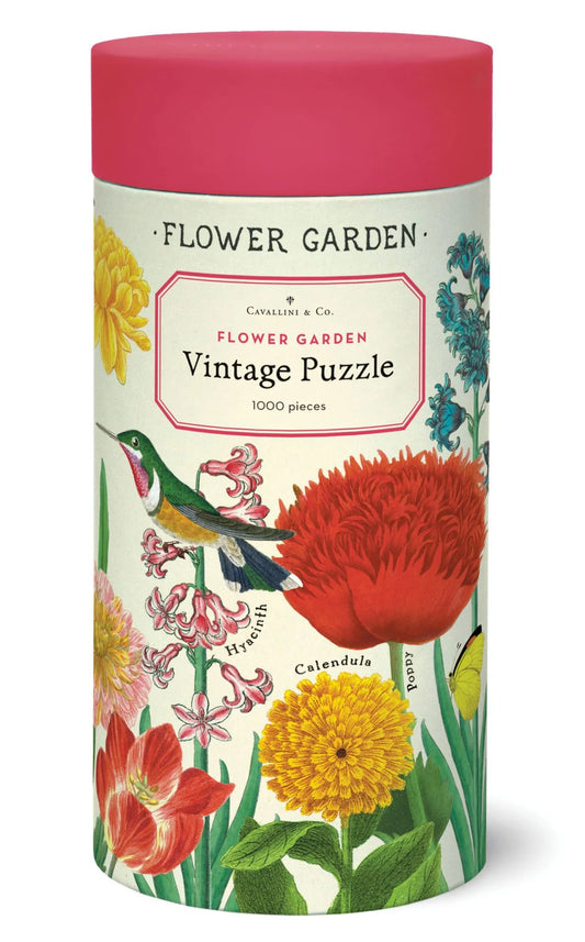 Cavallini & Co 'Flower Garden' 1000 Piece Vintage Puzzle (Copy)