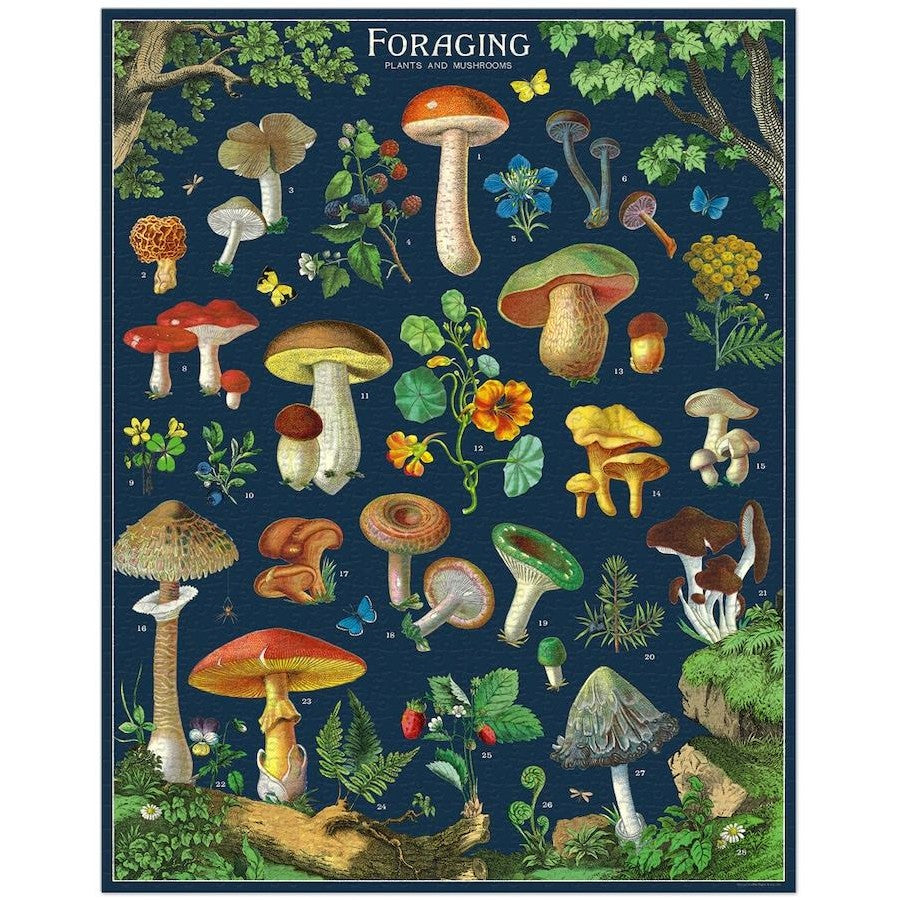 Cavallini & Co 'Foraging' 1000 Piece Vintage Puzzle