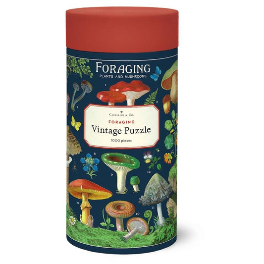 Cavallini & Co 'Foraging' 1000 Piece Vintage Puzzle