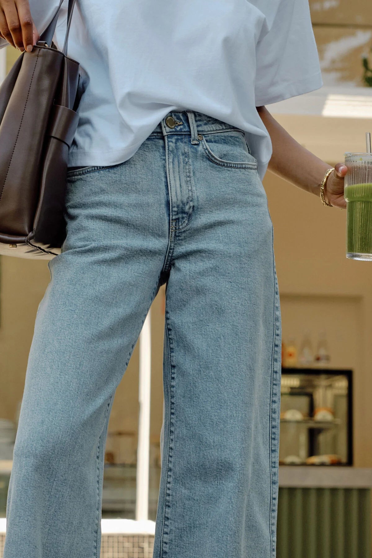 Ceres Life Evie Wide Leg Jean