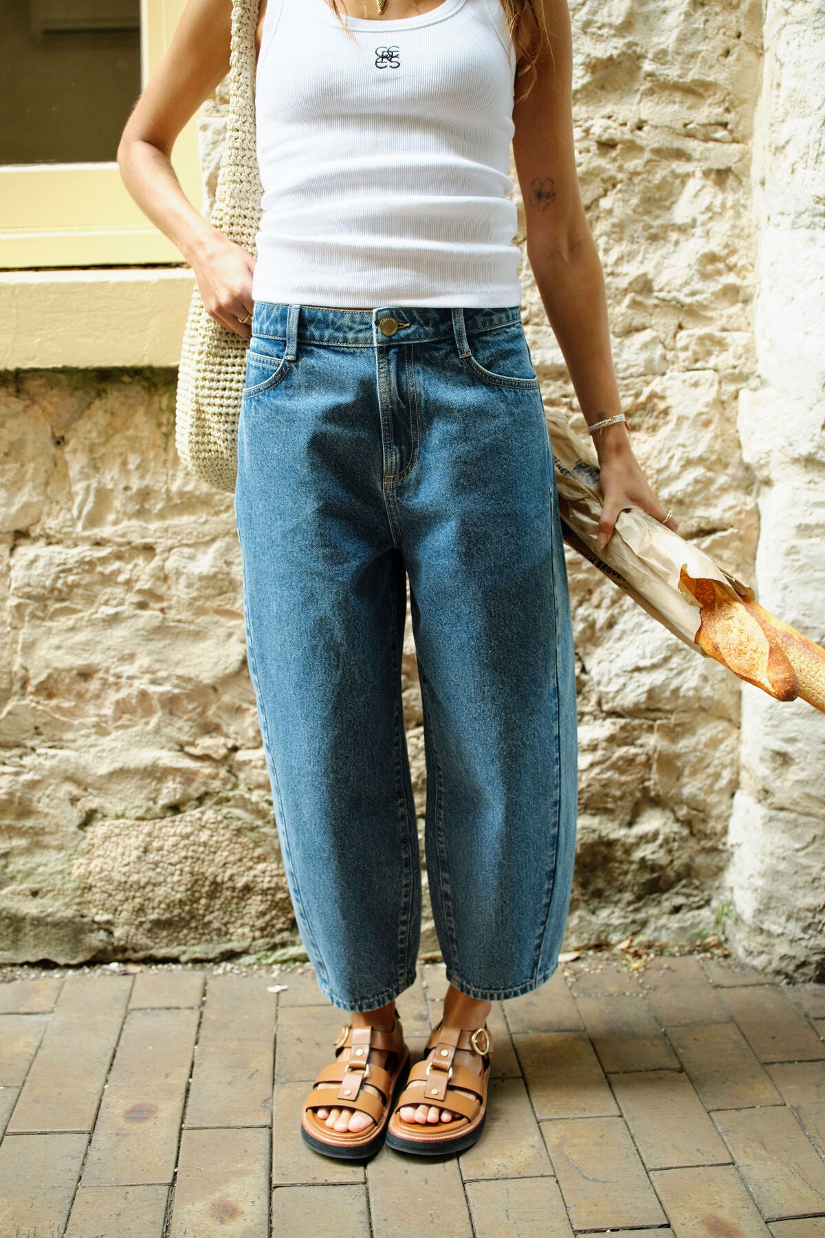 Ceres Life Barrel Jeans - Fresh Indigo