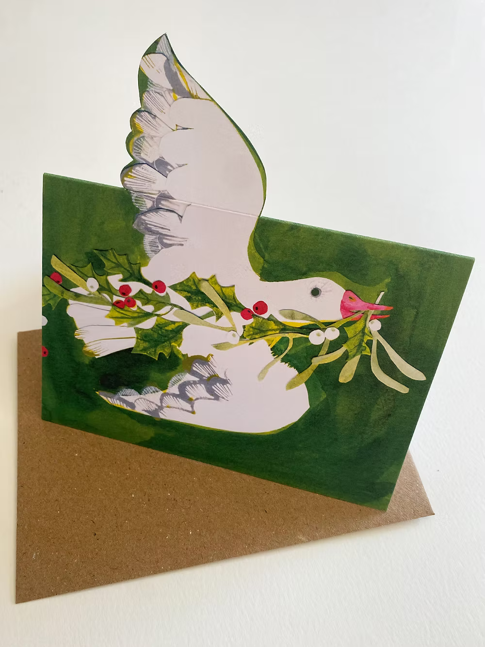 Esther Kent Christmas Goose Card