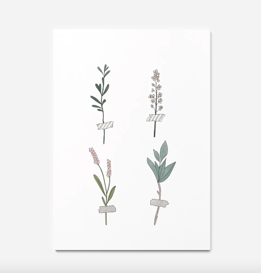 In the Daylight Stems Print