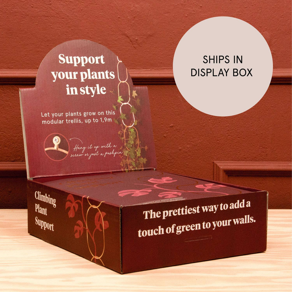 Gold Brass Chain - Plant Support For Climbing Plants