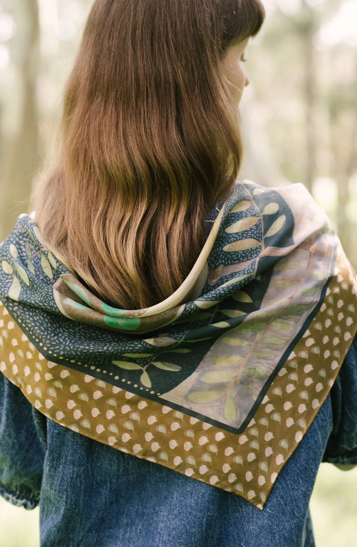 Dana Kinter "Come Away With Me" Silk Scarf
