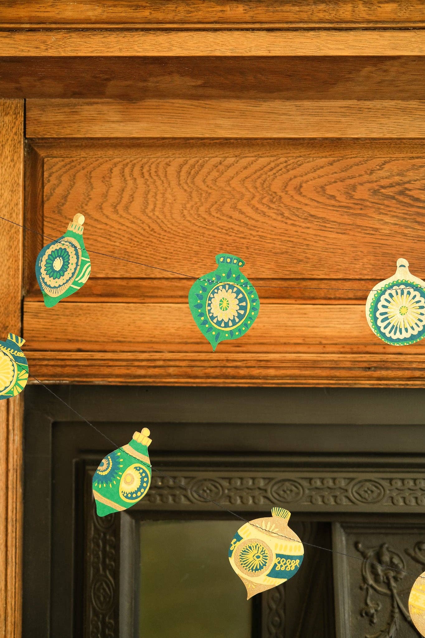 East End Press - Christmas Ornaments Sewn Garland