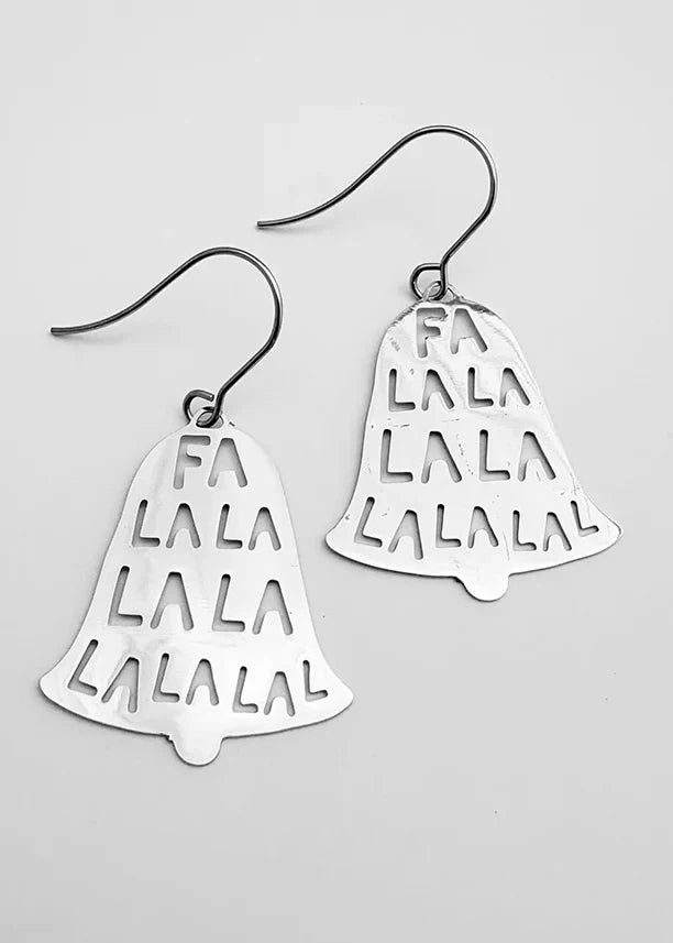 Denz Christmas Fa La La Bell - Silver