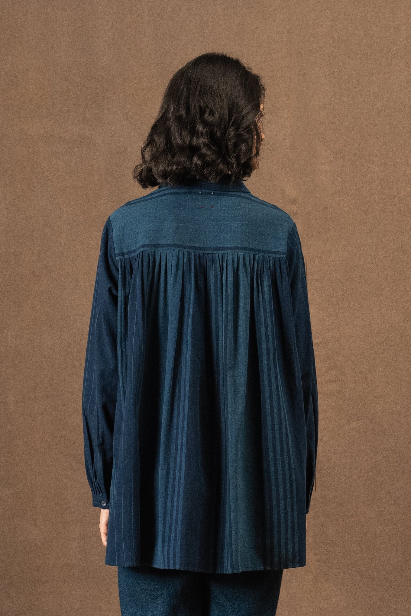 DVE Deveshi Shirt - Indigo Stripe