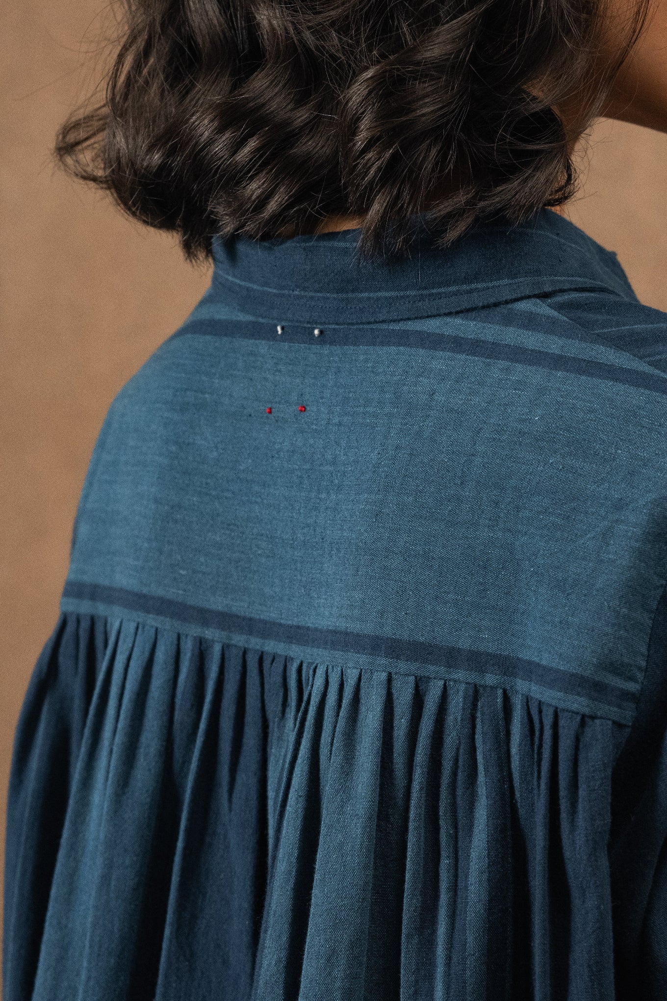 DVE Deveshi Shirt - Indigo Stripe