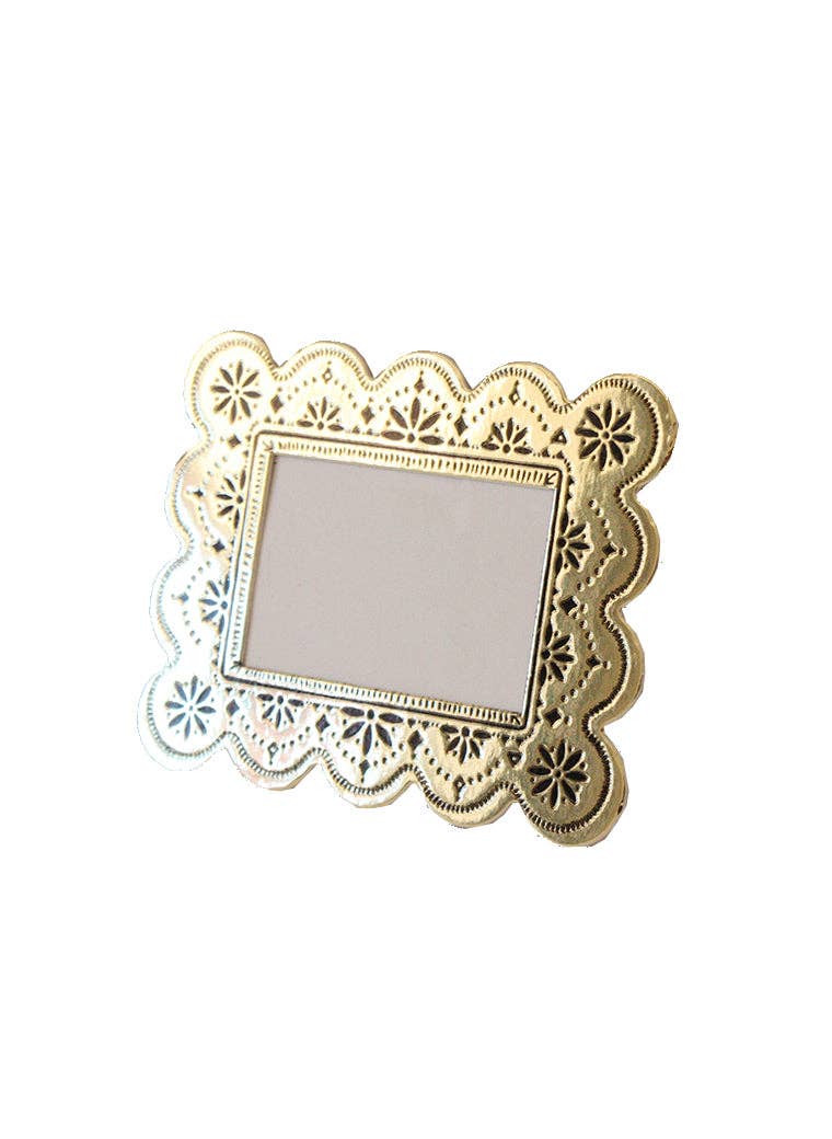 Faux Tin Biscuit Frame