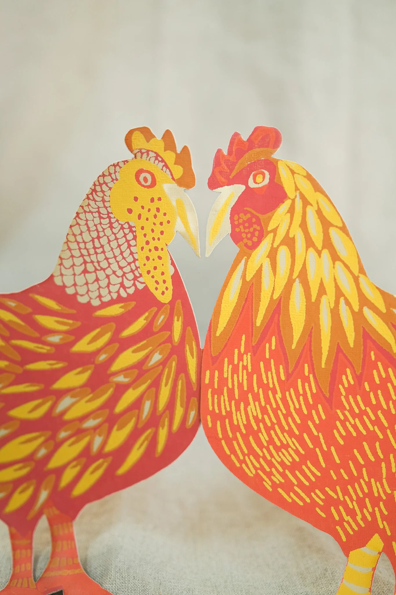 East End Press Chicken Concertina Garland