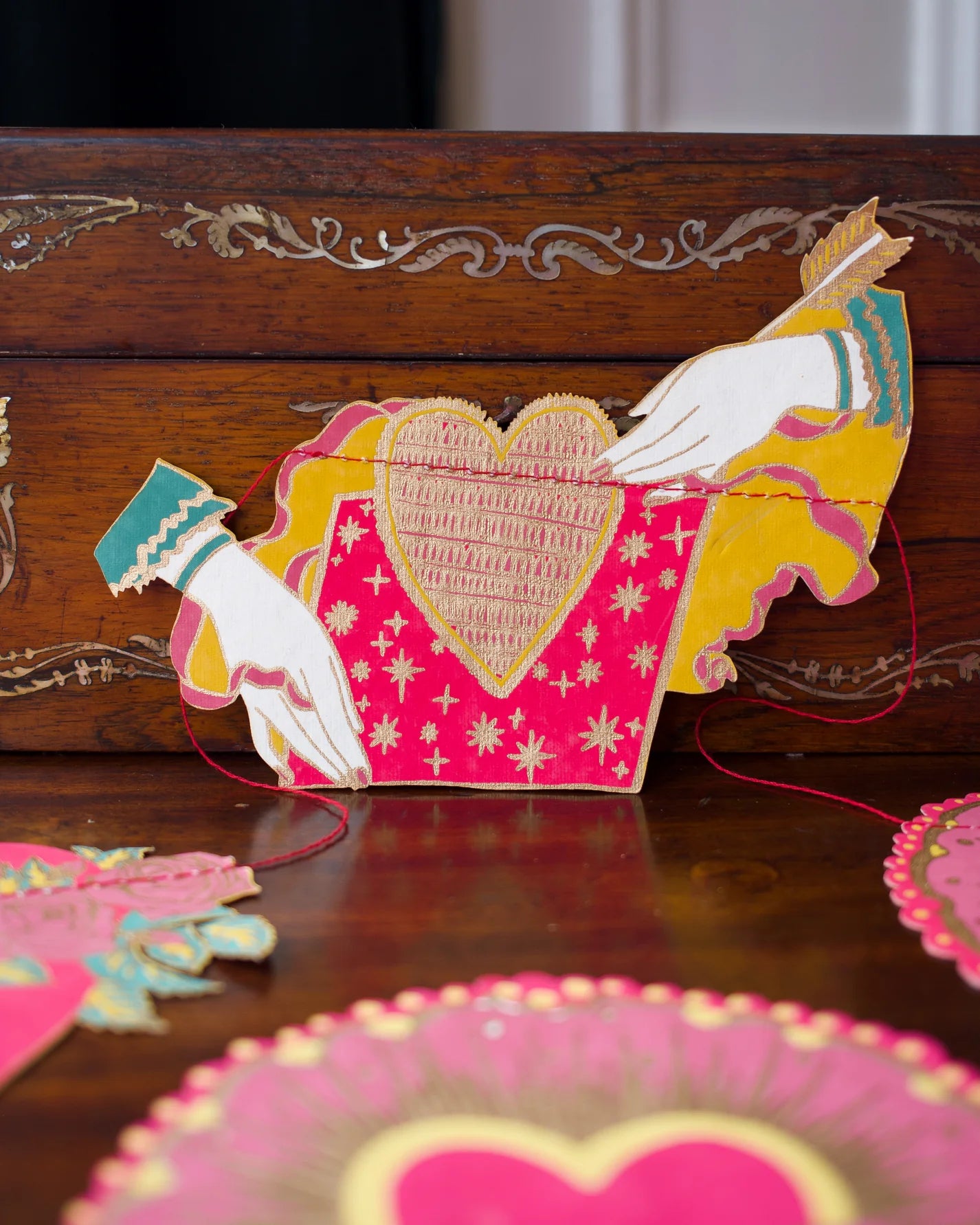 East End Press Hearts Garland