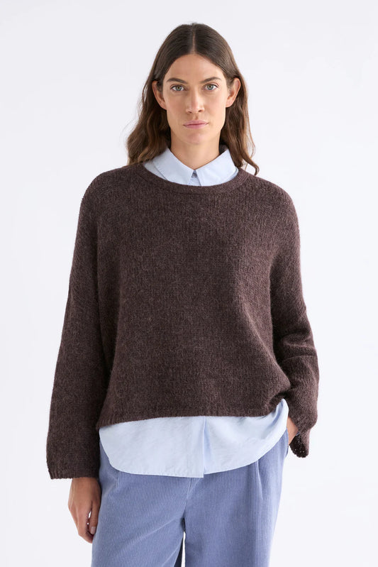 Elk Agna Luna Sweater - Chestnut