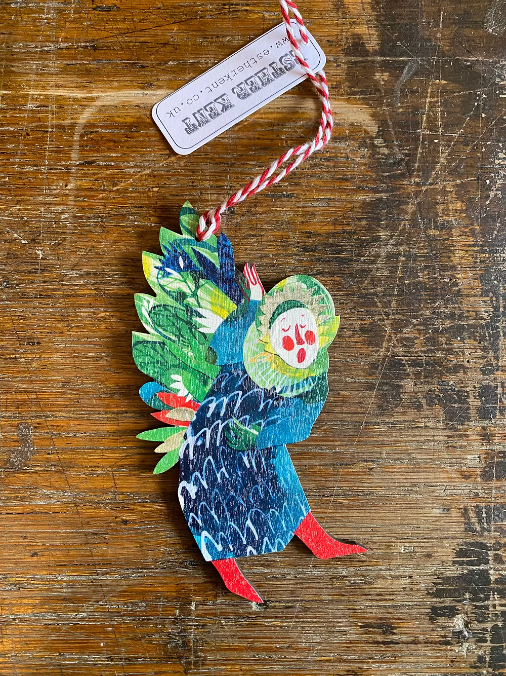 Esther Kent Singing Angel Christmas ornament