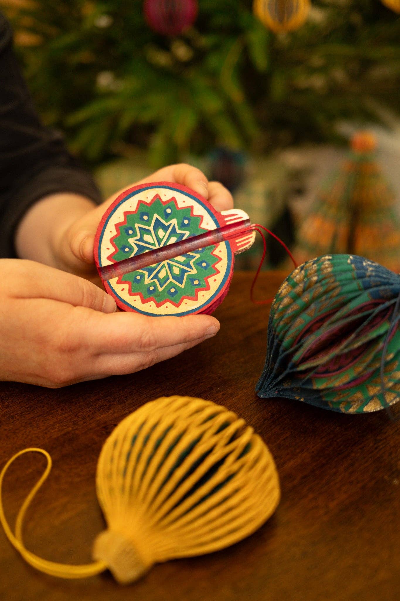 East End Press Pink Bauble Ornament