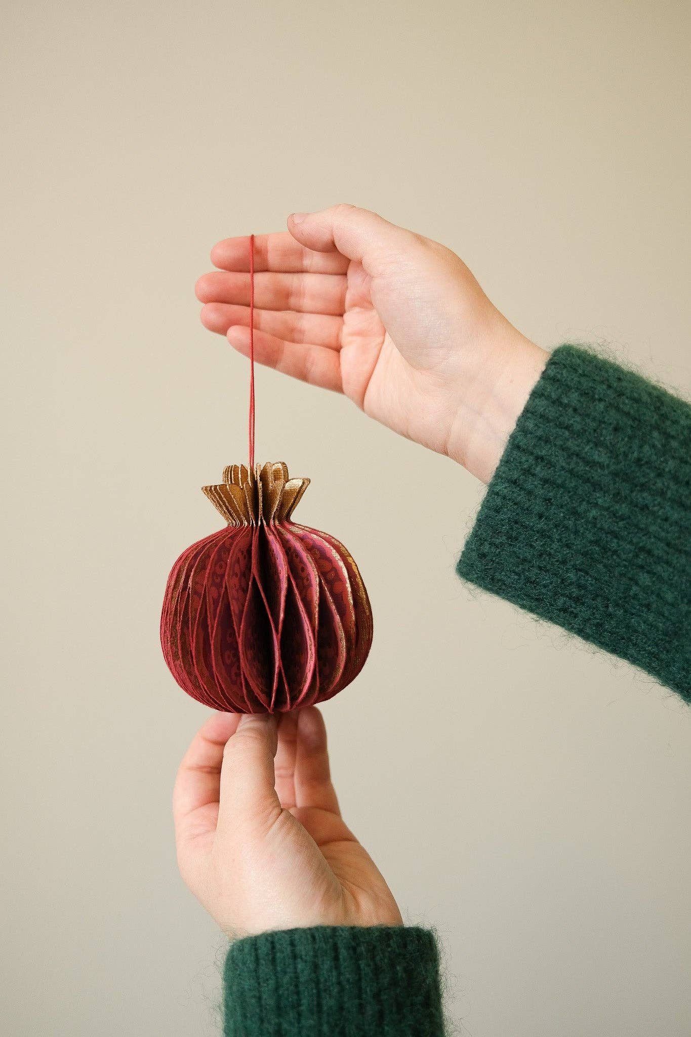 East End Press Pomegranate Ornament