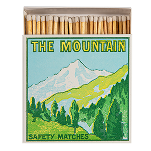 The Archivist's Luxury Matches - The Mountain