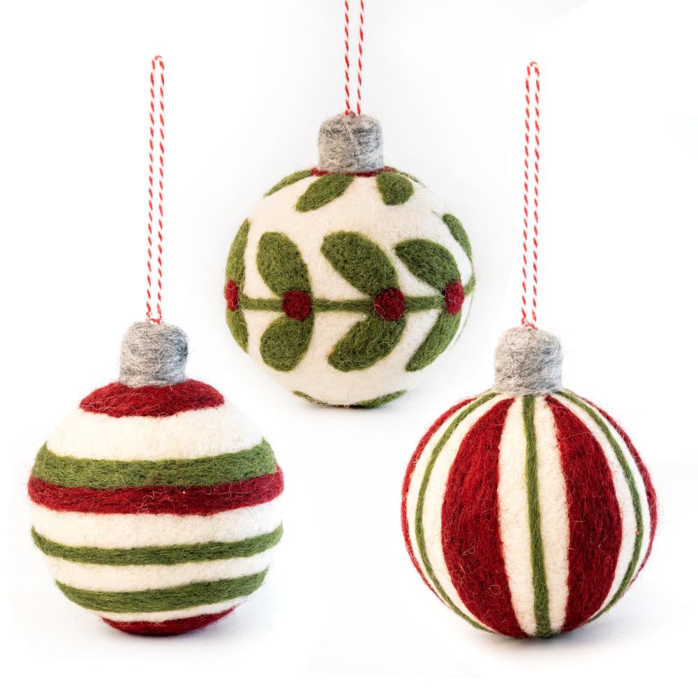 Felt Christmas Bauble