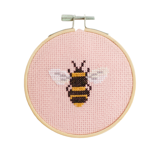 Bee Cross Stitch Kit