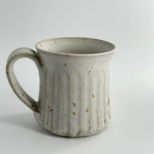 Ros Sachsse rustic white mug