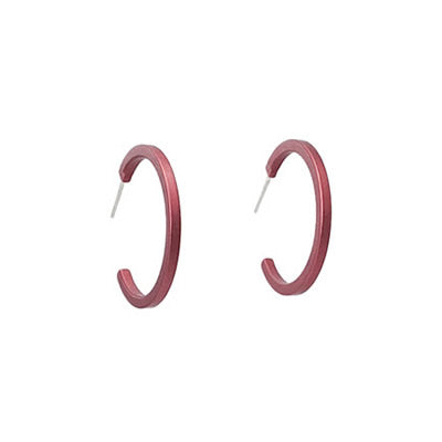 Kalinowski Anodised Small Hoop Earrings