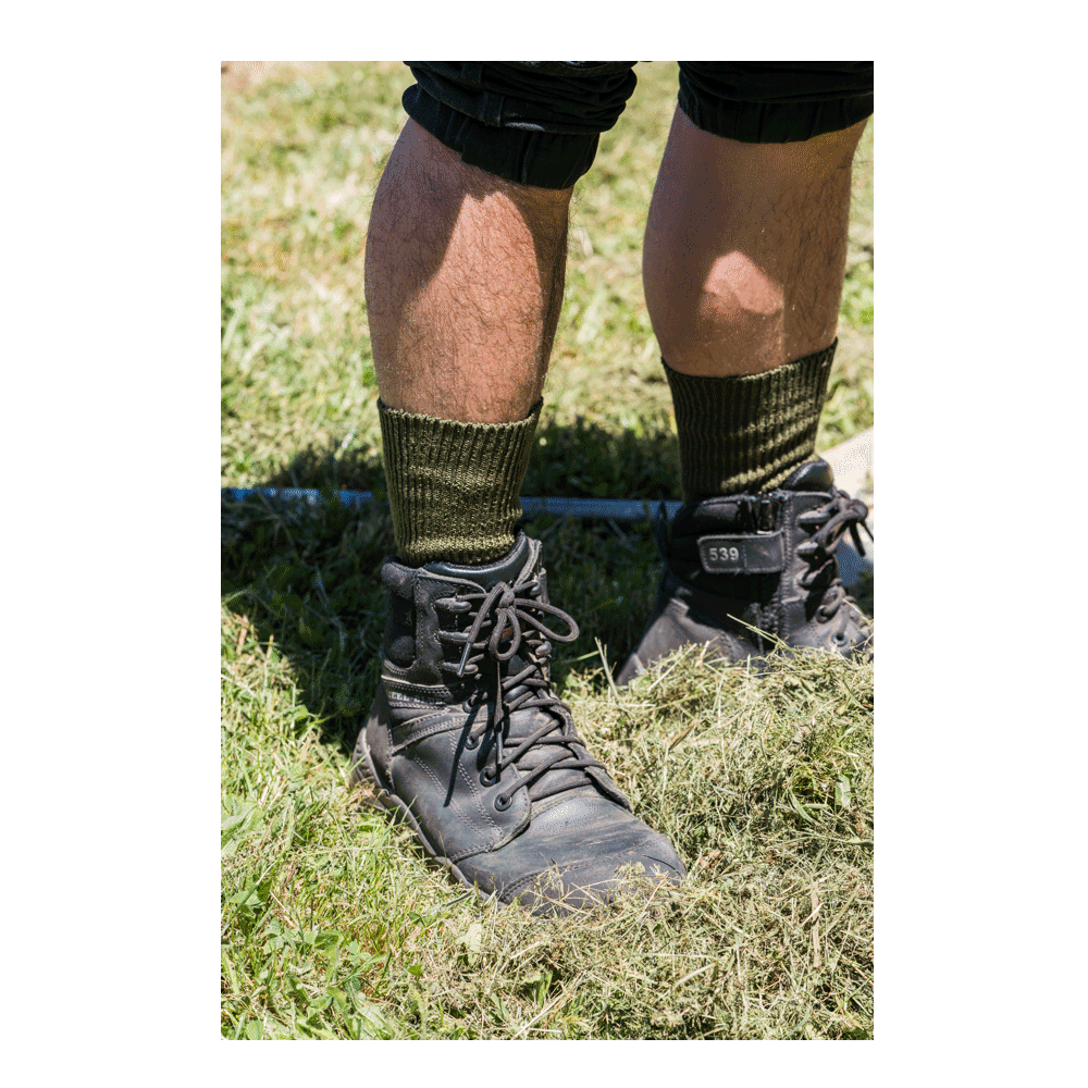 Humphrey Law Grassseed Cotton Sock