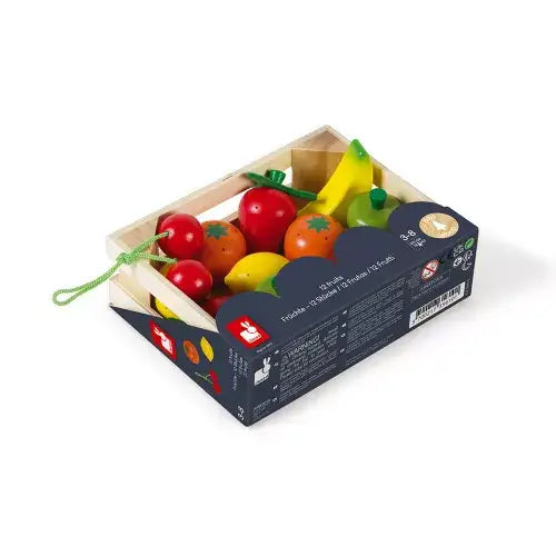 Janod Wooden Fruit Crate