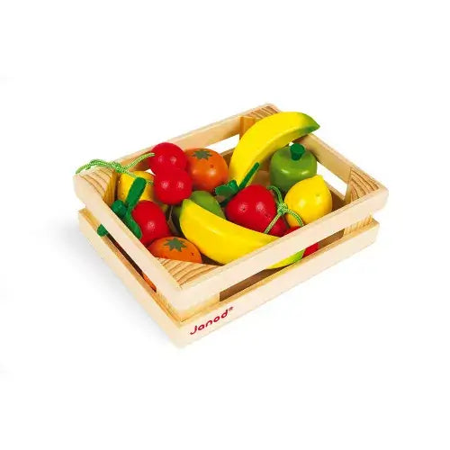 Janod Wooden Fruit Crate